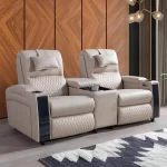 Anika Double Home Cinema Recliner Sofa - Image 5