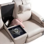 Anika Double Home Cinema Recliner Sofa - Image 6