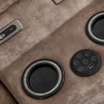 Babil Double Home Cinema Recliner Sofa V2 (Speakers) - Image 7