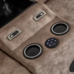 Babil Double Home Cinema Recliner Sofa V2 (Speakers) - Image 5