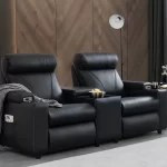 Zero Double Home Cinema Recliner Sofa - Image 2